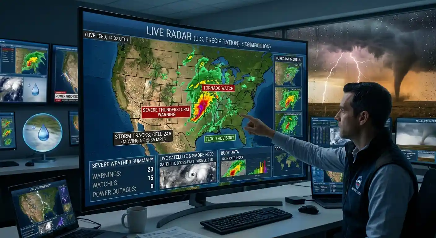 Live Radar: Weather Radar and Severe Weather Alerts